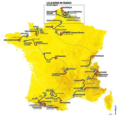 Le Tour de France 2025 dans les Pyrénées